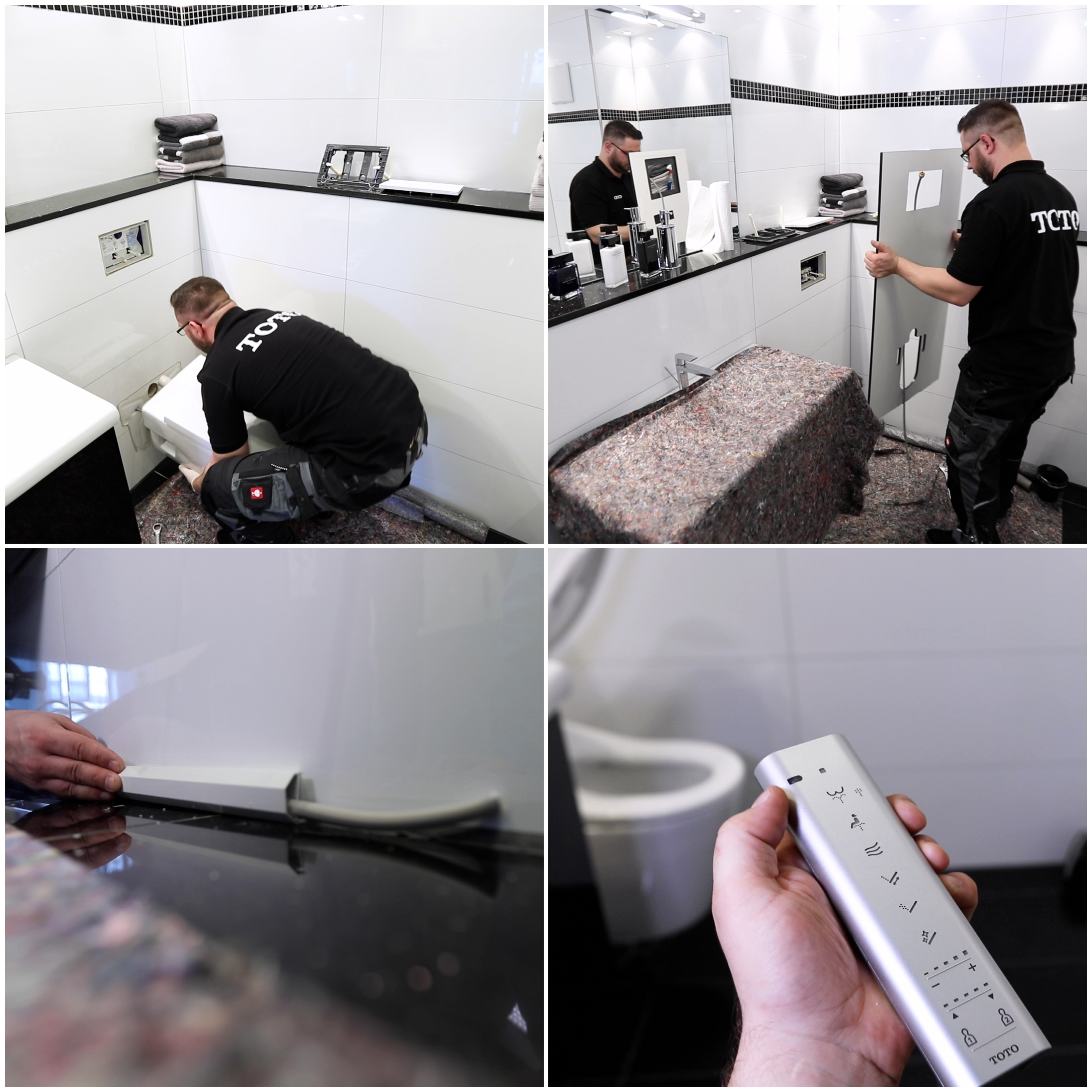 TOTO Washlet RW customer installation