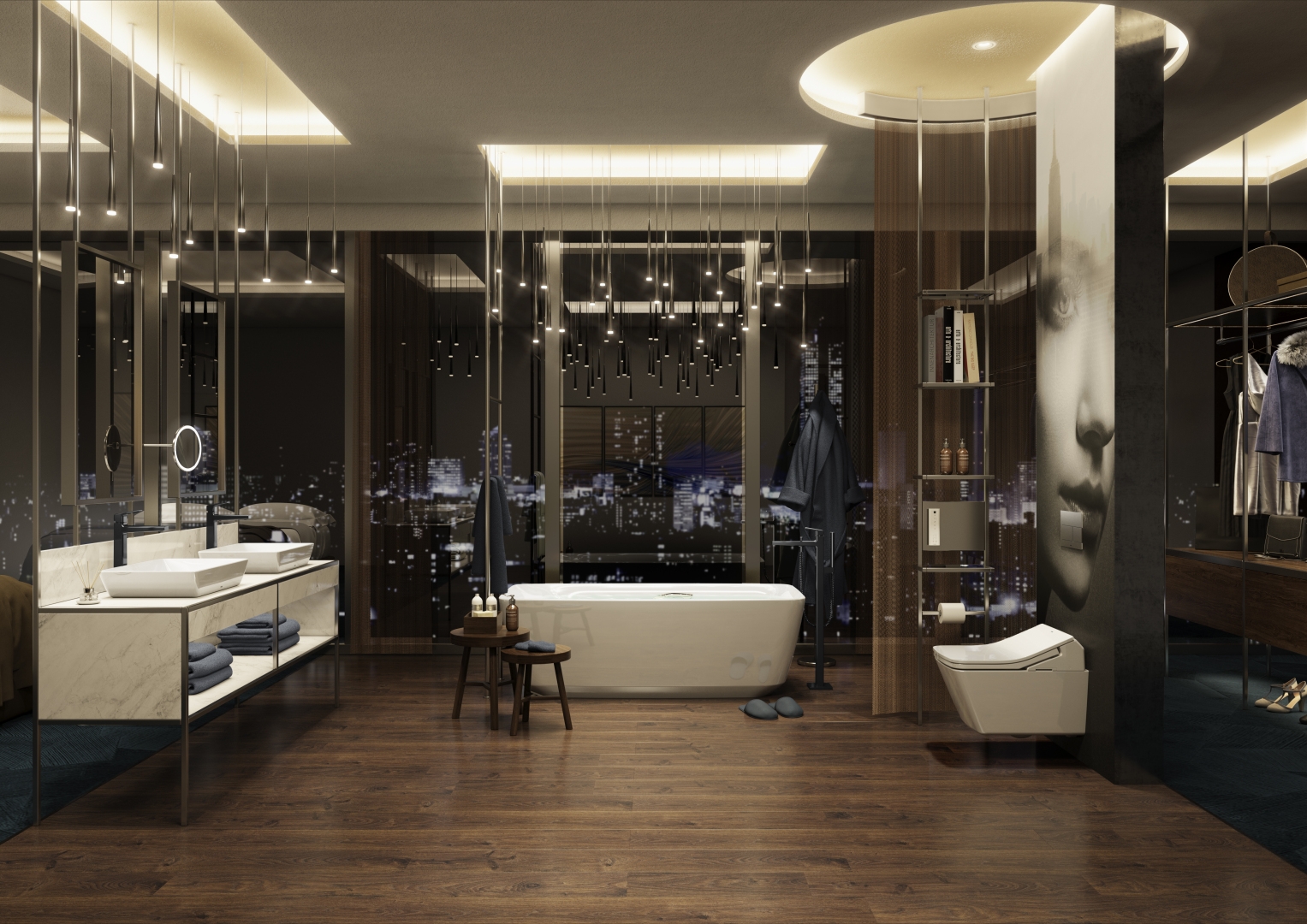 TOTO Flotation Bathtub Lifestyle View