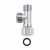 Maro D'Italia T-Adapter 3/8" x 1/2" Splitter | Tooaleta UK