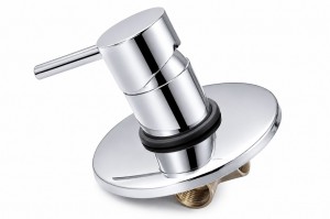 hot and cold shower mixer made in italy