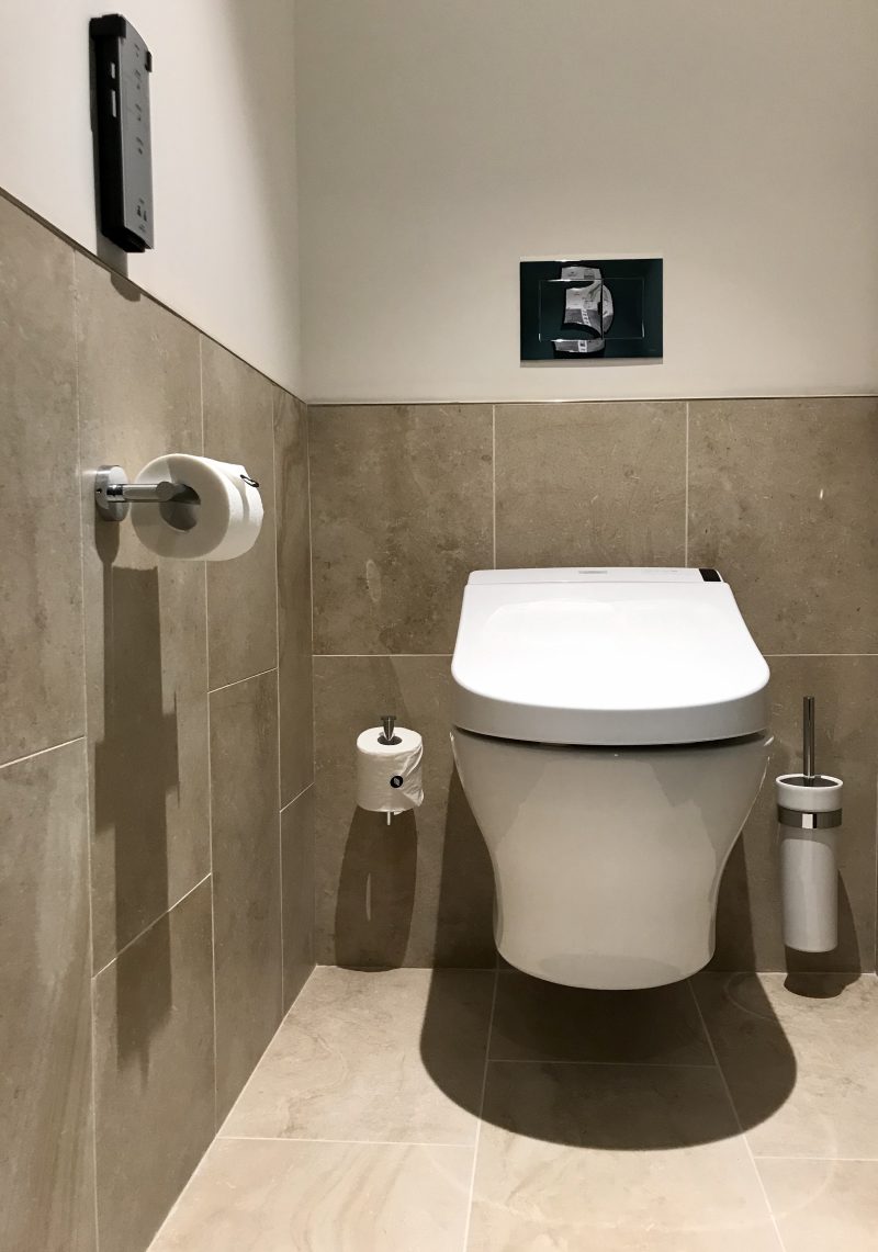 TOTO WASHLET GL installed in a customer bathroom
