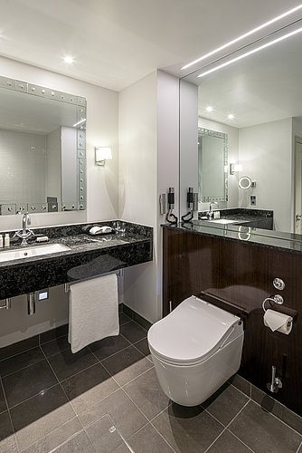 TOTO WASHLET RW installed in a customer bathroom