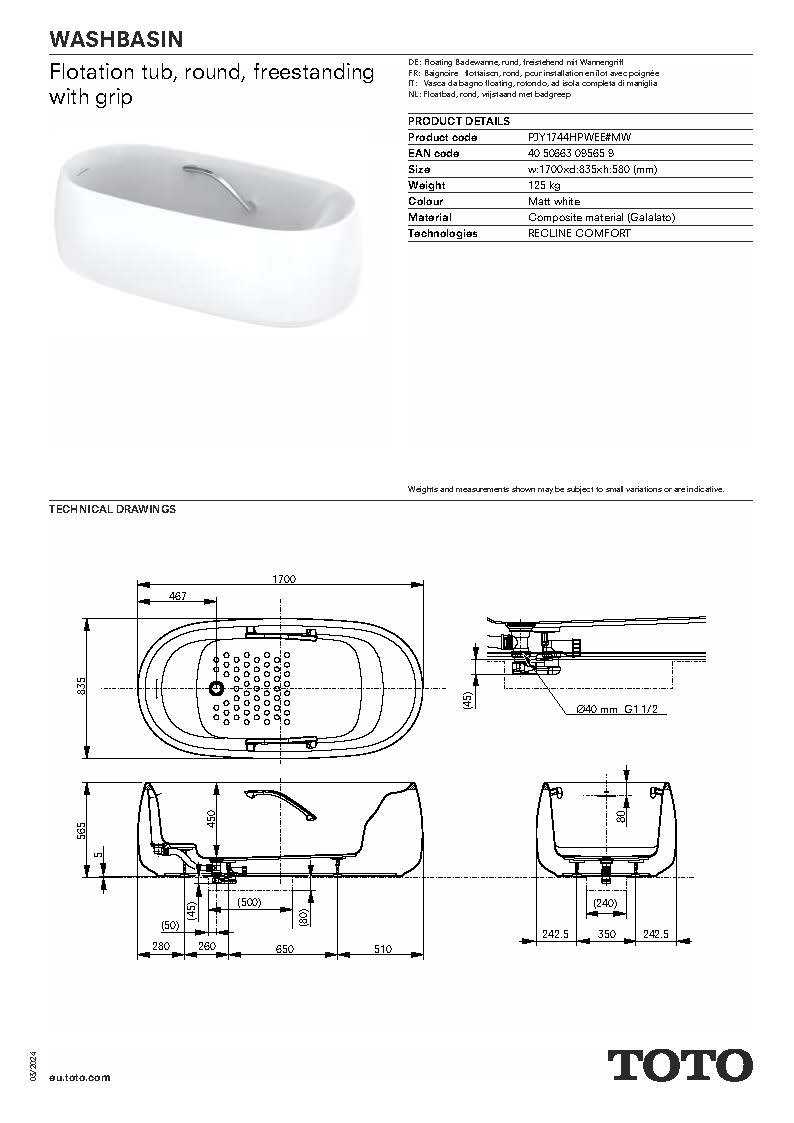 technical specifications 